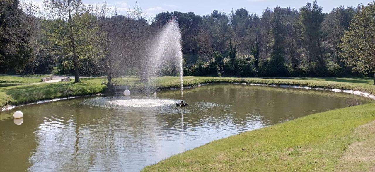 Charmant T2 Climatise Avec Belle Vue , Golf De Pont-Royal Mallemort Eksteriør billede
